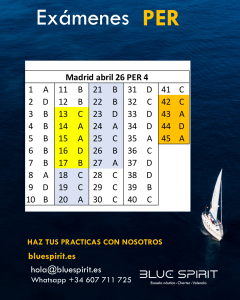 Examenes de PER Madrid Abril 2026